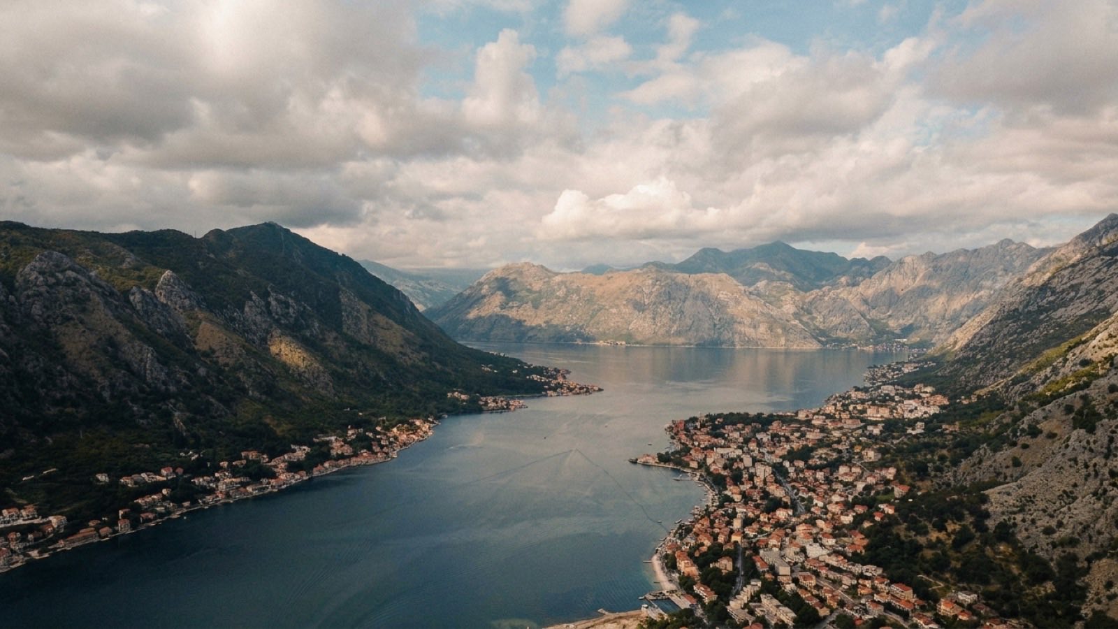 The Bay of Kotor from above, Montenegro